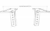 Universal-Maschinenuntersatz für Tischdrechselbänke DDC-MC-U